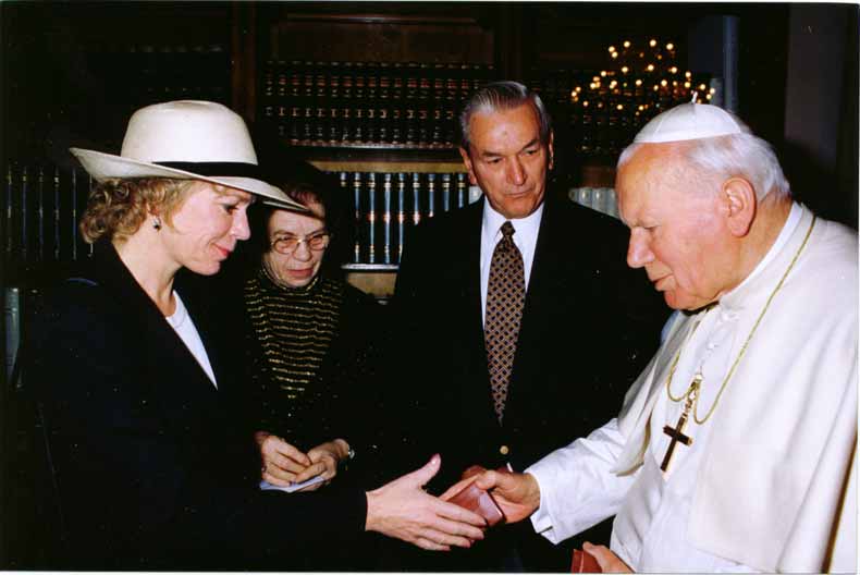 Audience with the Pope